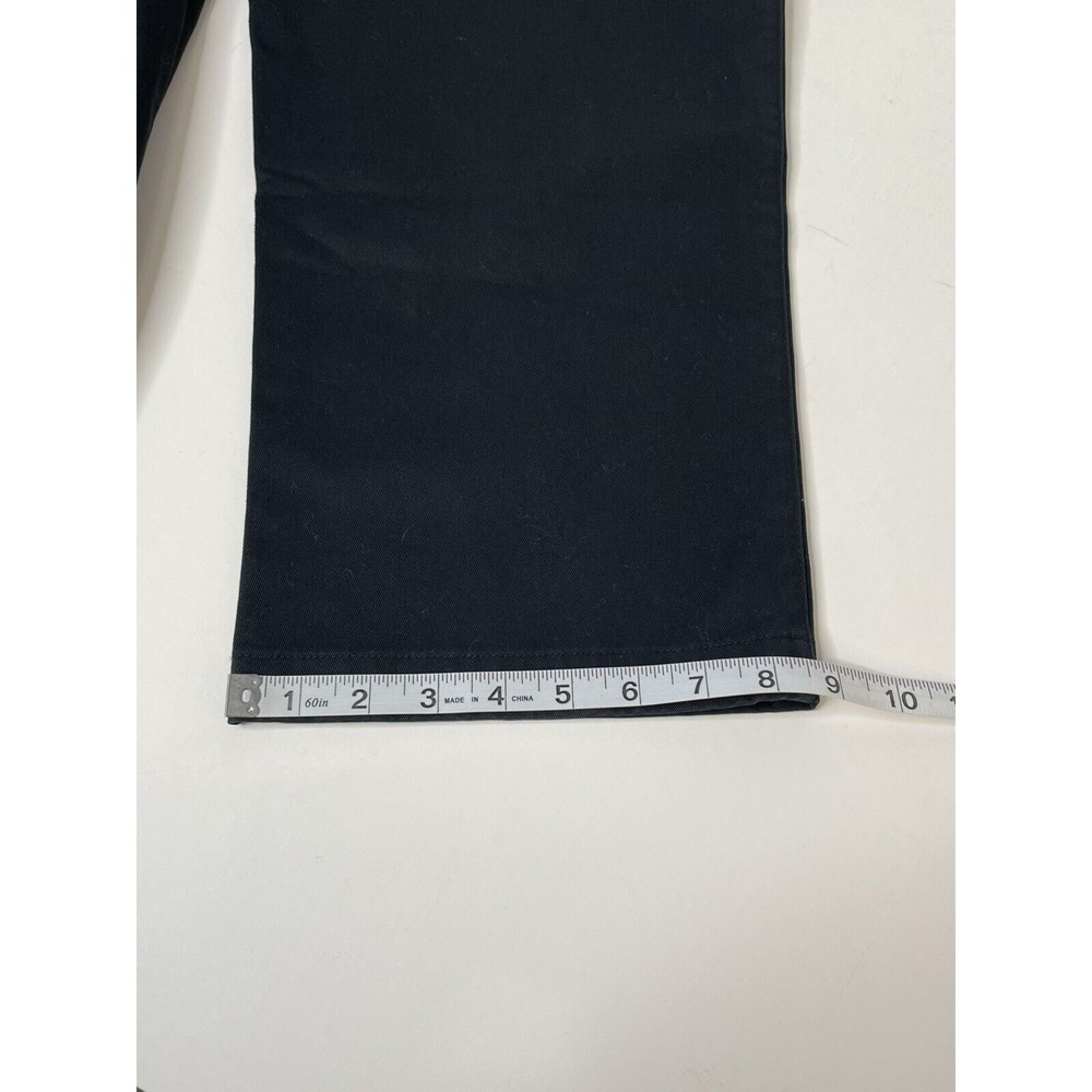 New LL Bean Womens Wrinkle Free Dress Pants, Size 16 Regular Black Original Fit - Picture 13 of 13